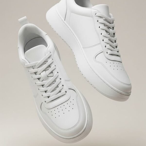 White Sneakers | NIKE High Quality Soul | Scarf