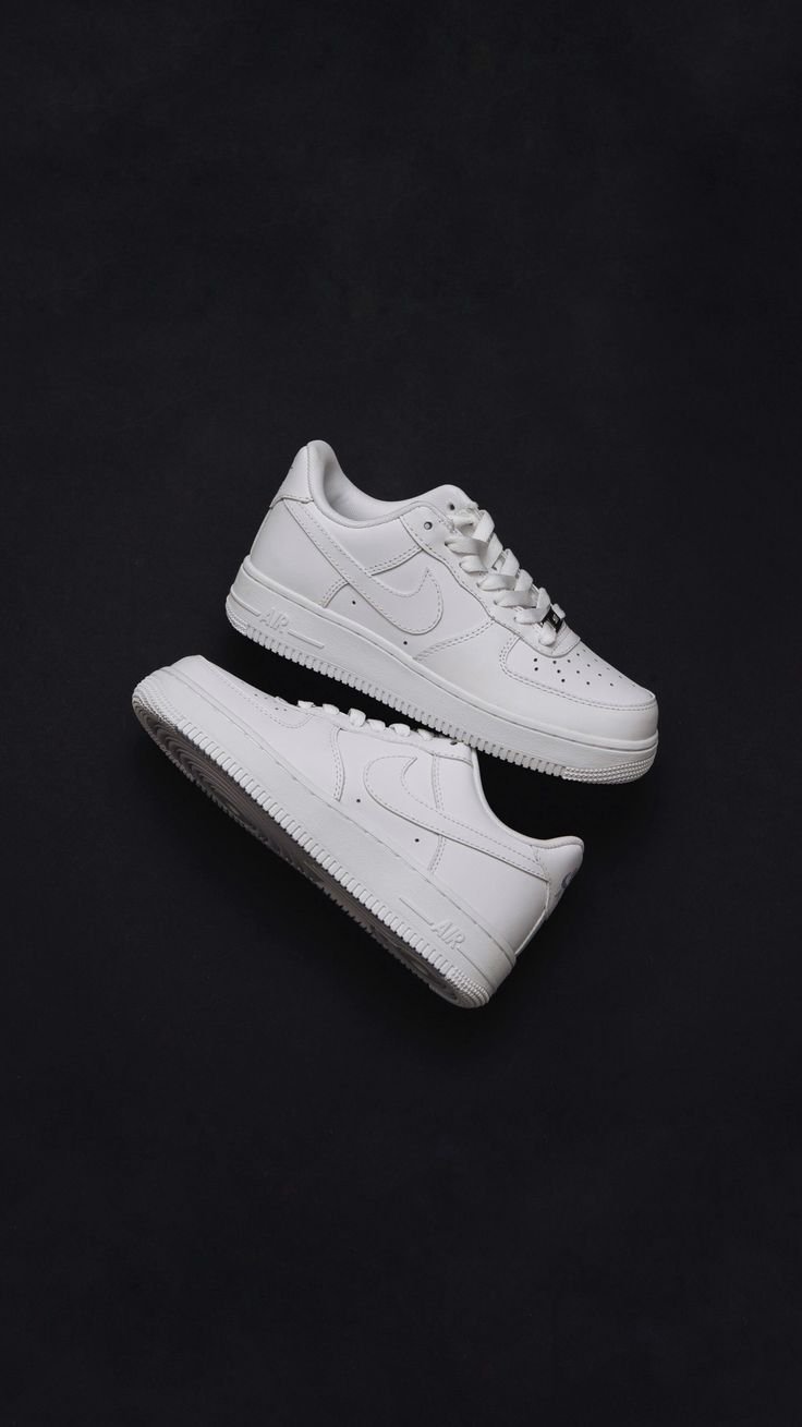 White Sneakers | NIKE High Quality Soul | Scarf - Image 2