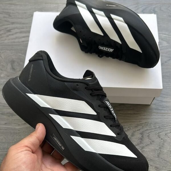 Premium Black Sport Shoes | Scarf